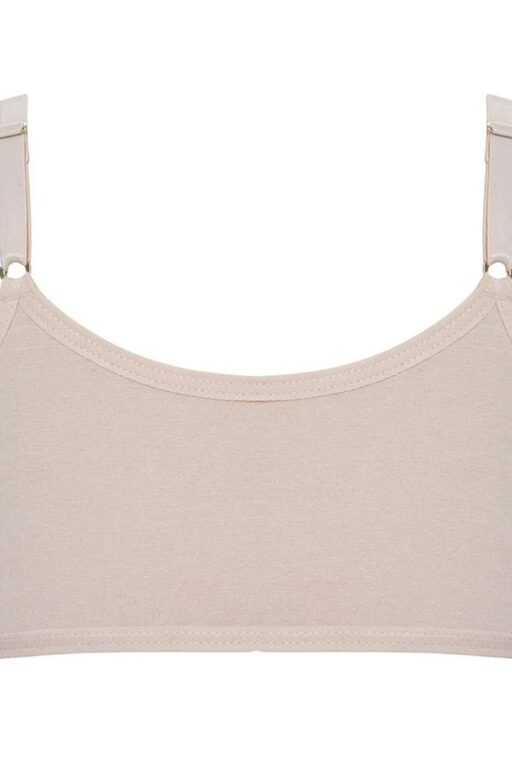 Sutiã top em cotton liso