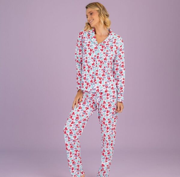 Pijama longo americano