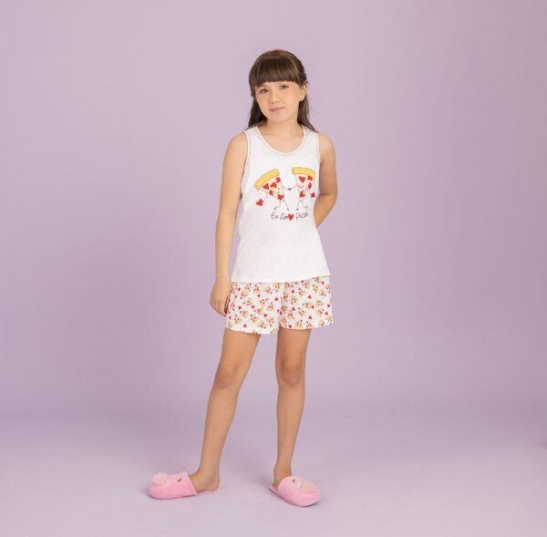 Short Doll regata infantil