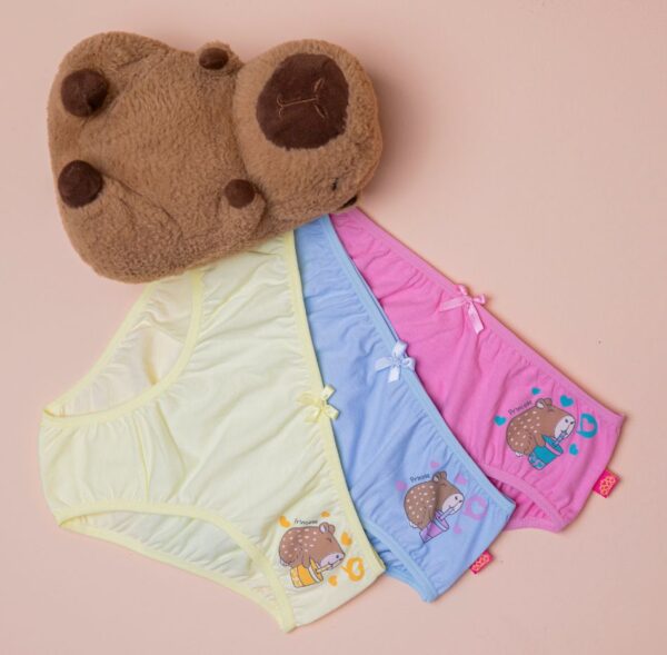 Calcinha básica infantil