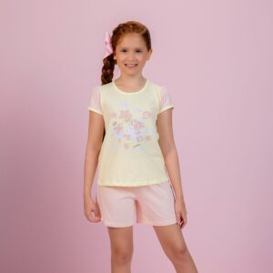 Short Doll infantil manga curta