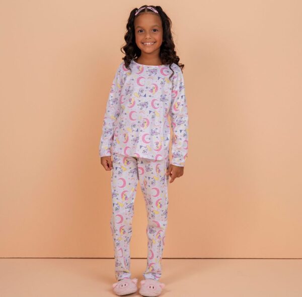 Pijama longo infantil. - Imagem 2