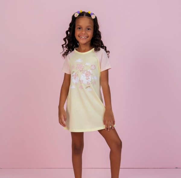 Camisola infantil raglam