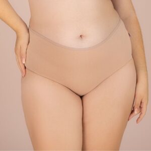 Calcinha alta, cava baixa