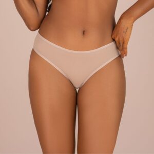 Calcinha média sem costura.