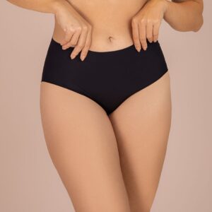 Calcinha alta cava baixa sem costura.