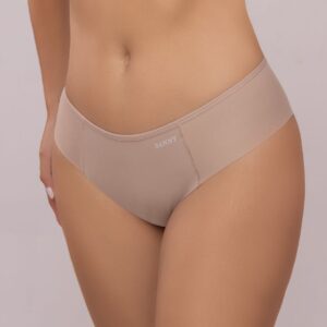 Calcinha média, semi fio invisíble